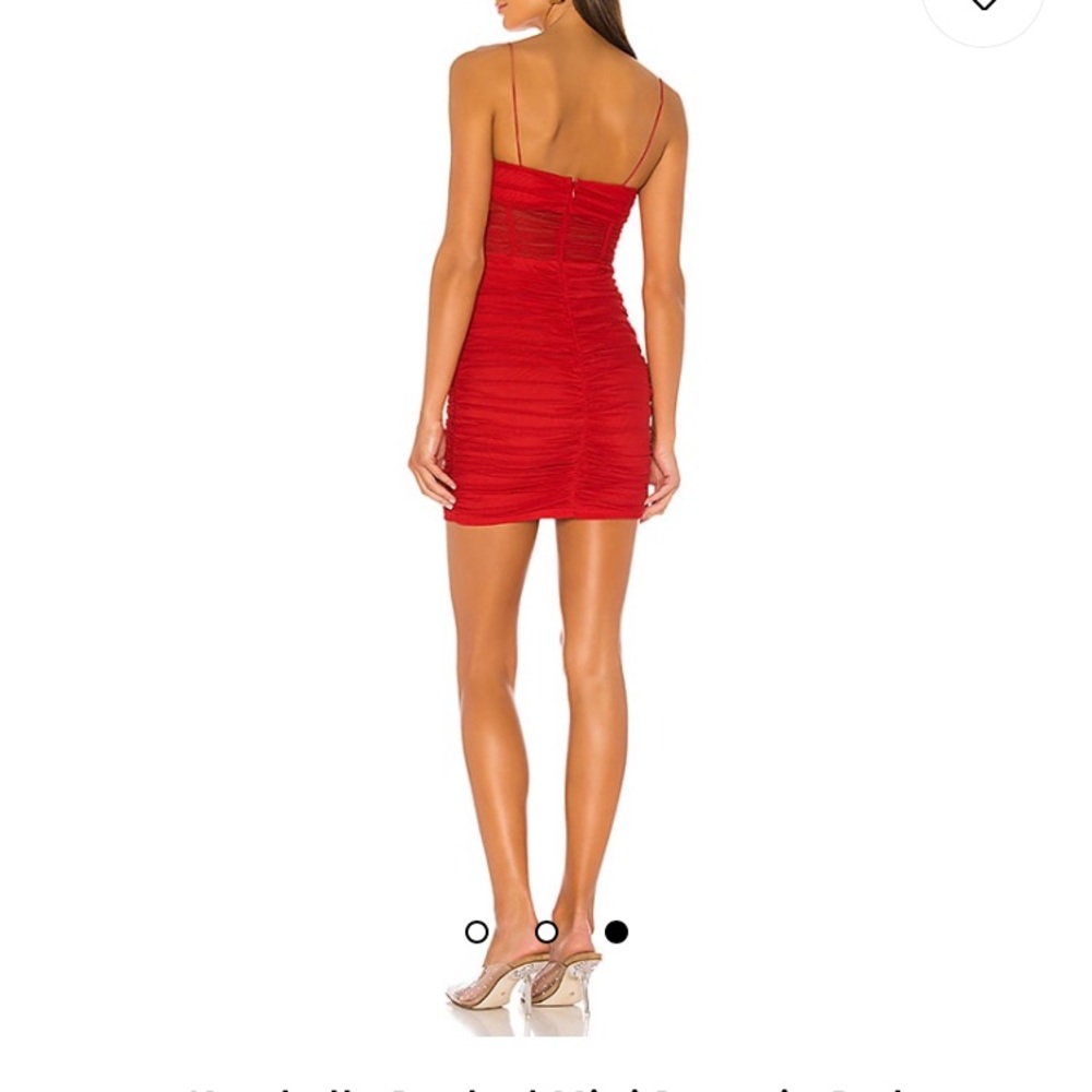 Superdown red dress in xxs - Picture 3 of 8